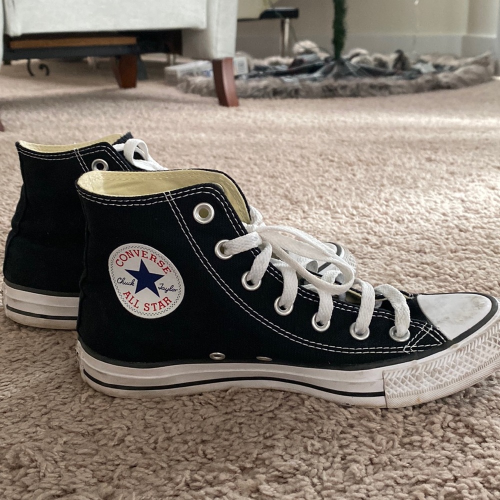 High Top Black Converse